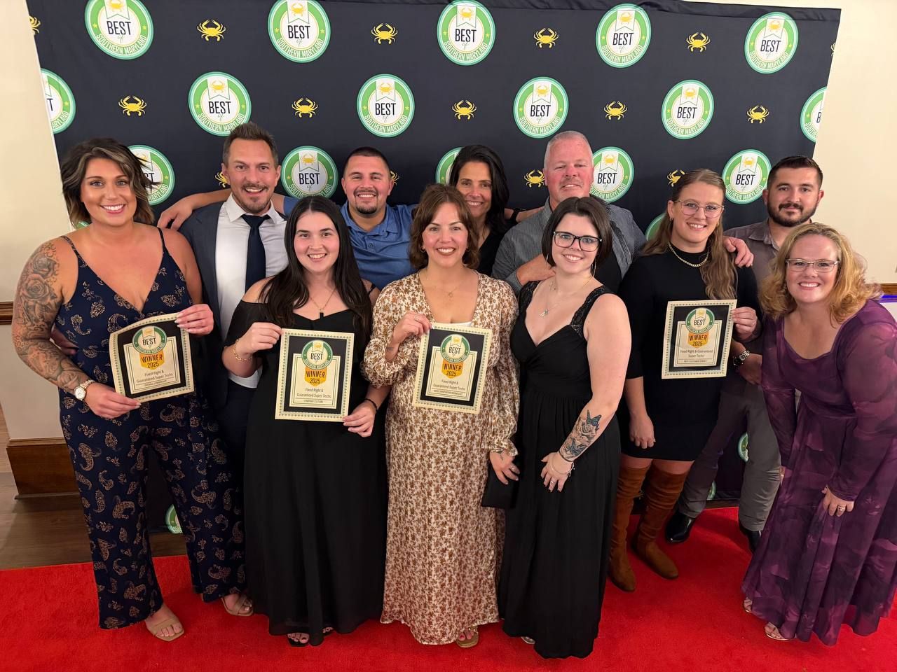 Best of the Best Southern Maryland award winners Fixed Right & Guaranteed.