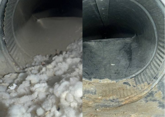 Fixed Right Duct Cleaning Lint