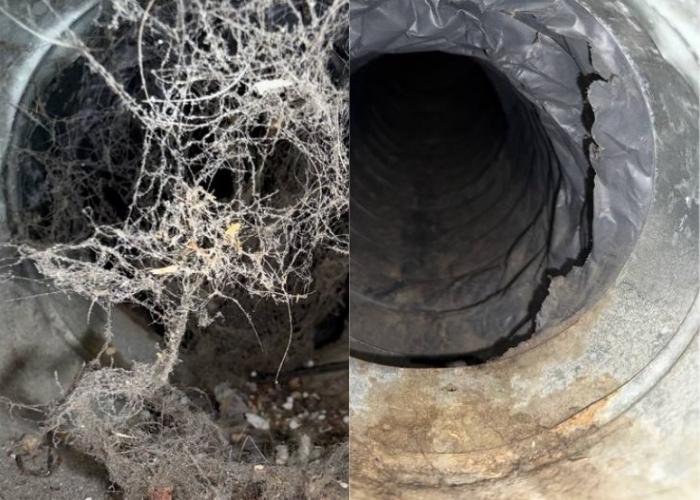 Fixed Right Duct Cleaning Spider Webs